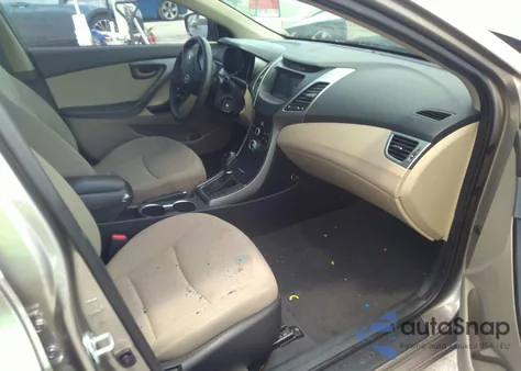 2016 Hyundai Elantra Se из США, поврежденный, VIN 5NPDH4AE3GH719476